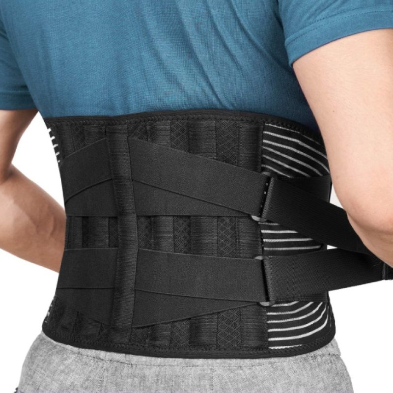 Breathable Abdomen Support Belt Compression Waist Fixed Training Belt