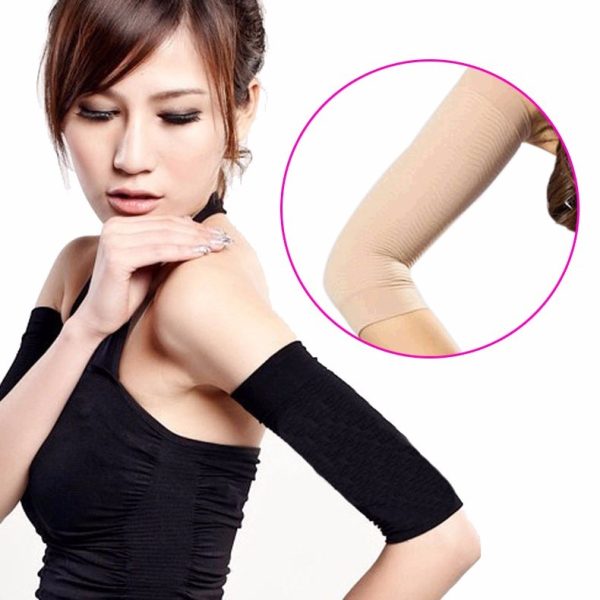 Women Arm Shaping Sleeves Ladies Elastic Slimming Shaperwear - Image 2