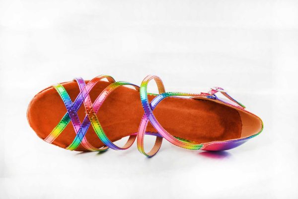 Colorful Latin Dance Shoes - Image 2