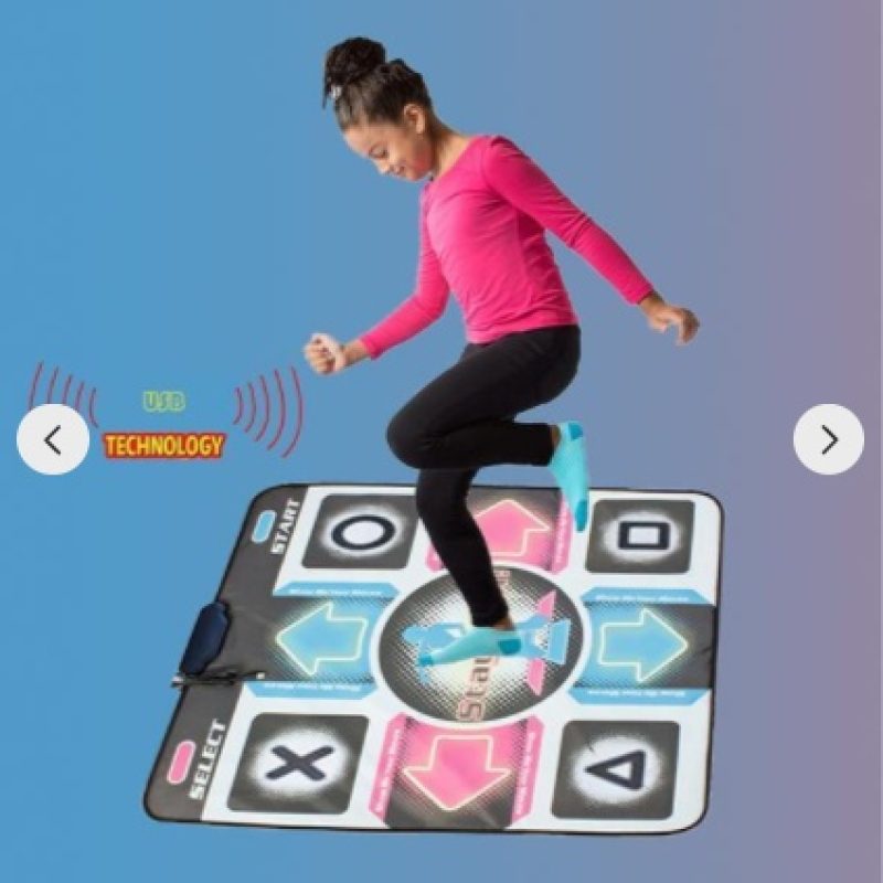 Computer interface dance mat multifunctional dance level