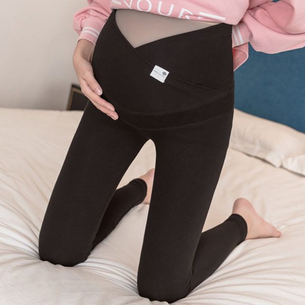 Casual Pregnant Women Low Waist Thin Leggings