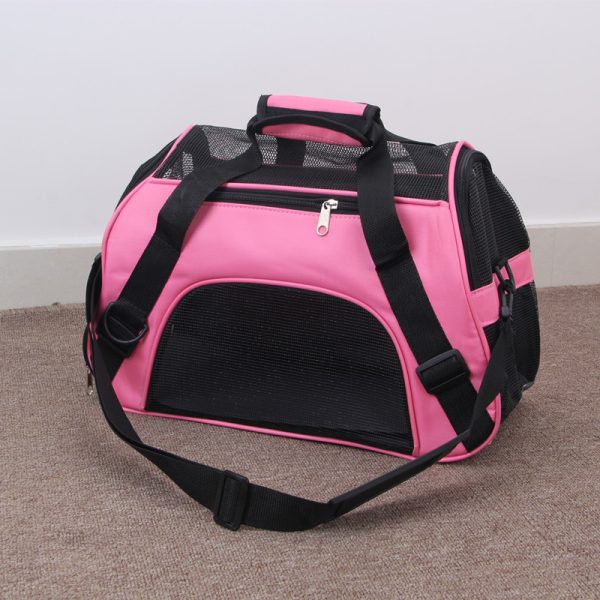 Portable Pet Mesh Carrier Bag Pet Travel Bags - Image 4