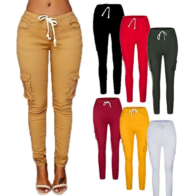 Women’s multi-bag casual pants