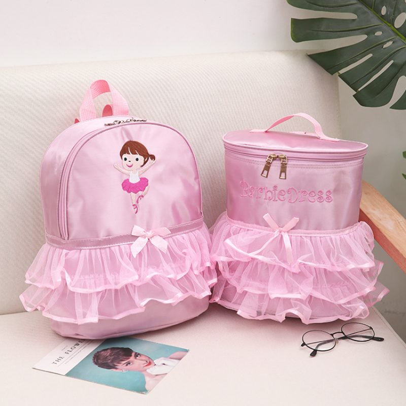 Children’s dance bag lace backpack