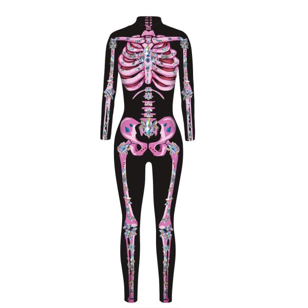 Halloween skull jumpsuit - Image 5