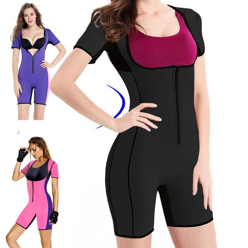 Women’s Sauna Waist Trainer Slimming Suit Sweat Body Shaping Tights