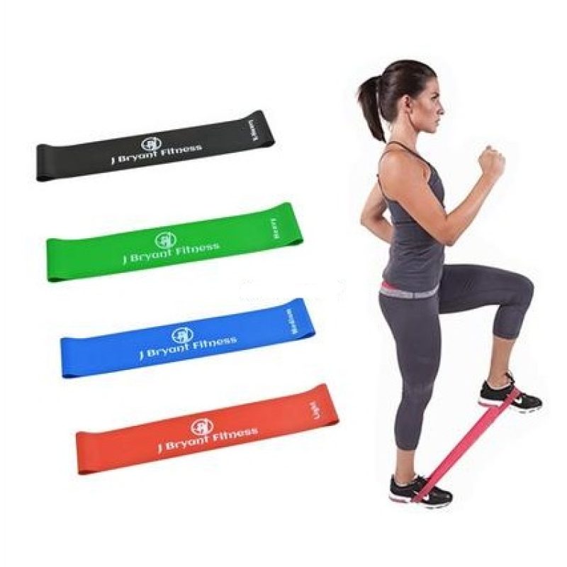 Fitness resistance band rubber band