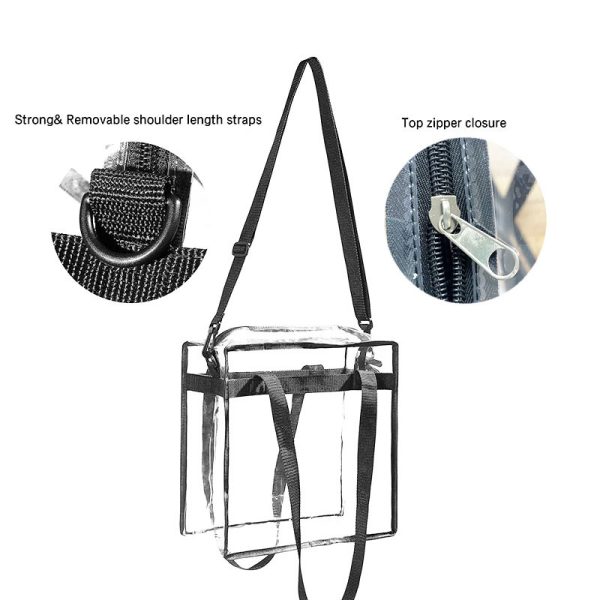 Transparent women's shoulder bag - Image 6