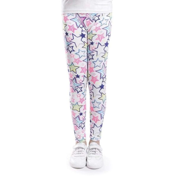 Children's Multicolor Printed Leggings Ankle - Image 5