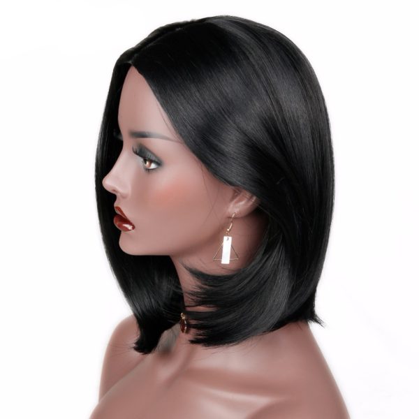 European And American Wig Ladies With Short Straight Hair Inside - Image 6