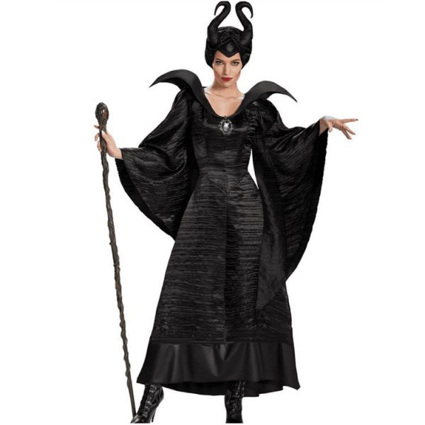 Halloween Maleficent Cosplay Costumes Horror Clothing Set - Image 2