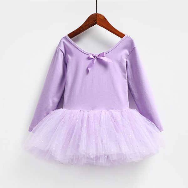 Children's Dance Clothes Summer Girls Tutu Dance Costumes - Image 3