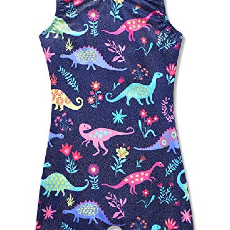 HOZIY 3t Leotard Gymnastics Leotards With Shorts Dinosaur 4t Dance Unitards Outfits Cute Adorable