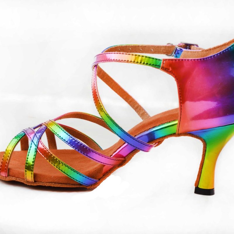 Colorful Latin Dance Shoes