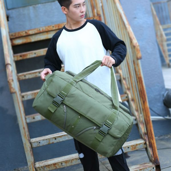 Male Student Duffel Bag Luggage Bag Checked Bag Moving Bag Travel Bag - Image 2