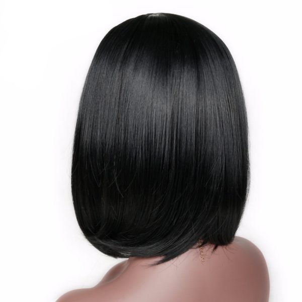 European And American Wig Ladies With Short Straight Hair Inside - Image 3