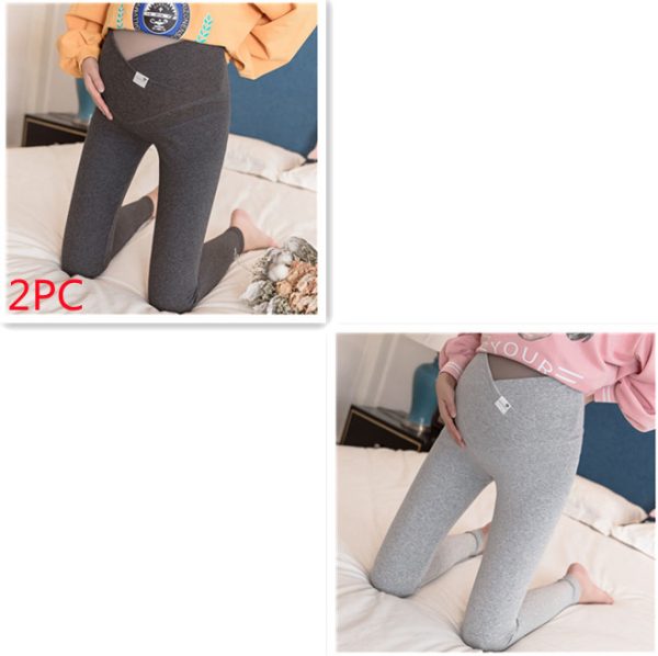 Casual Pregnant Women Low Waist Thin Leggings - Image 10