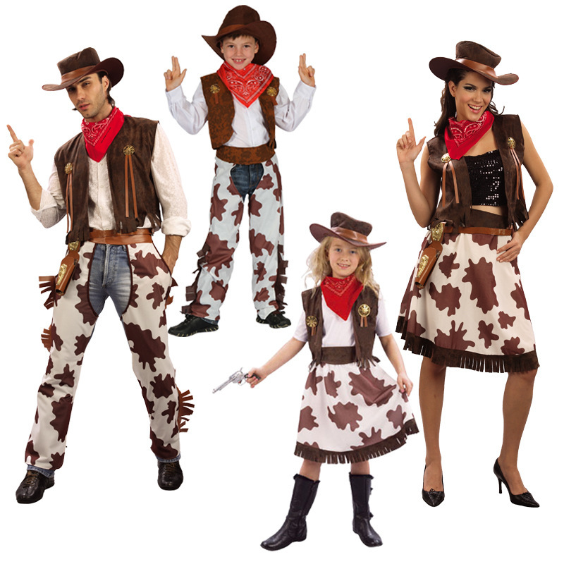 Boys And Girls Cowboy Costumes Christmas Children’s Cowboy Costumes