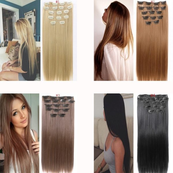 Braiding Human Hair Extension Sets Synthetic Wig - Image 3