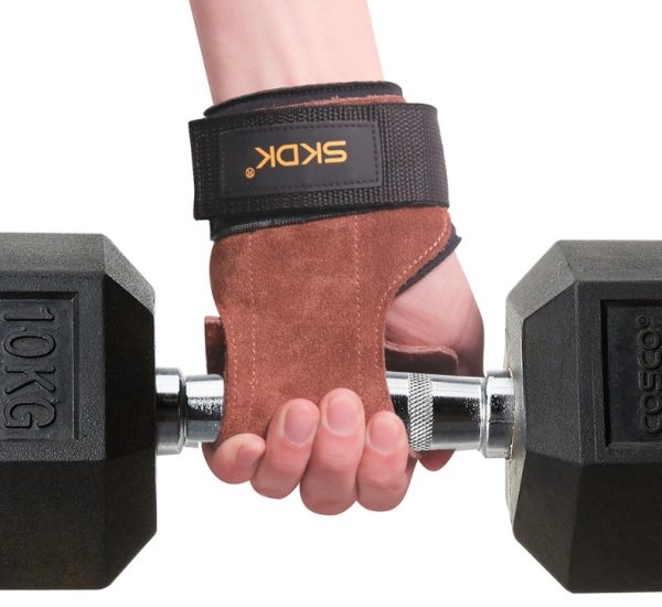 SKDK Hand Grips Gymnastics Gloves Grips Anti-Skid Gym Fitness Gloves Weight Lifting - Image 6