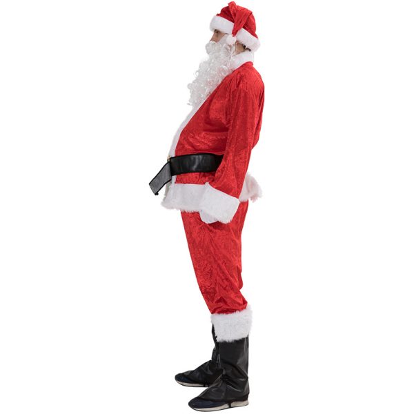 Premium Complete Santa Claus Costume Suit - Image 4