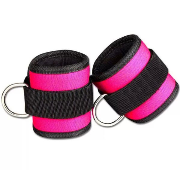 New D-ring Ankle Strap Buckle Adjustable Ankle Weights Gym Leg Ankle Cuffs Power Weight Lifting Fitness Rope 1/2PC - Image 7