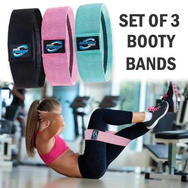 Workout Resistance Bands Loop Set Fitness Yoga Legs & Butt Workout Exercise Band - Image 8