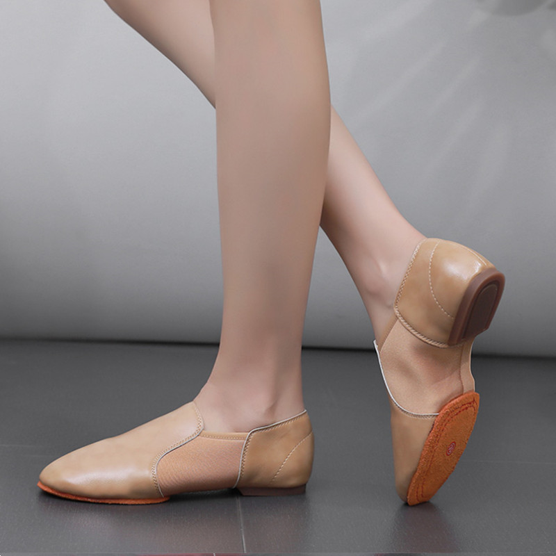 Fashion Genuine Leather Professional Dance Training Shoes