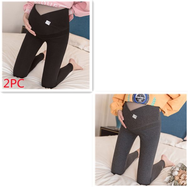 Casual Pregnant Women Low Waist Thin Leggings - Image 9