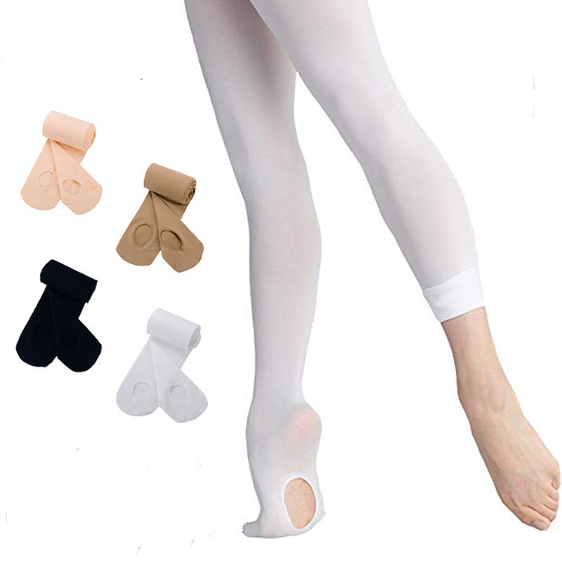 Children Dance Thin Ripped Leggings