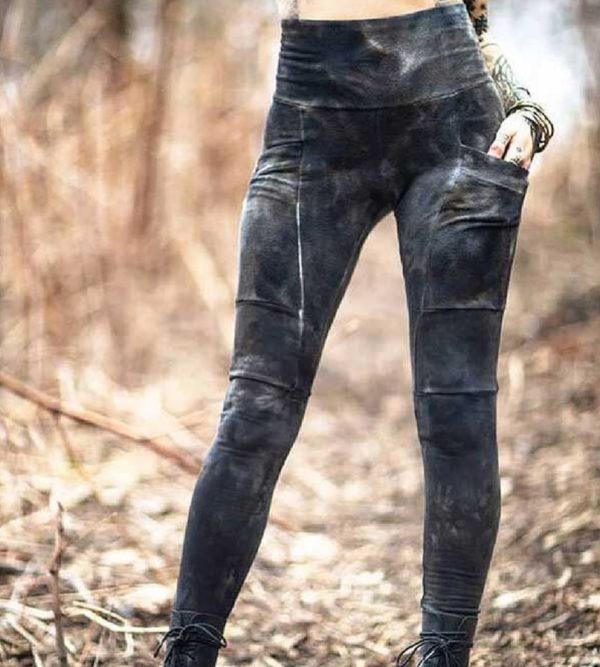 Women's printed leggings - Image 3