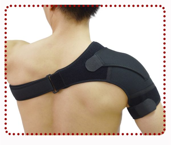 Neoprene Brace Dislocation Injury Arthritis Pain Shoulder Support - Image 2