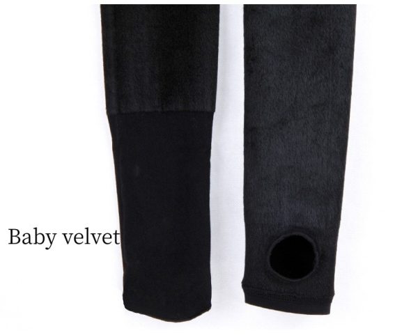 Extra Large Plus Velvet Skin Color Leggings Autumn - Image 7