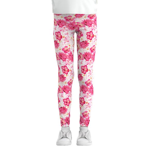 Digital Printing Leggings Girls Leggings Thin Stretch Pants - Image 4