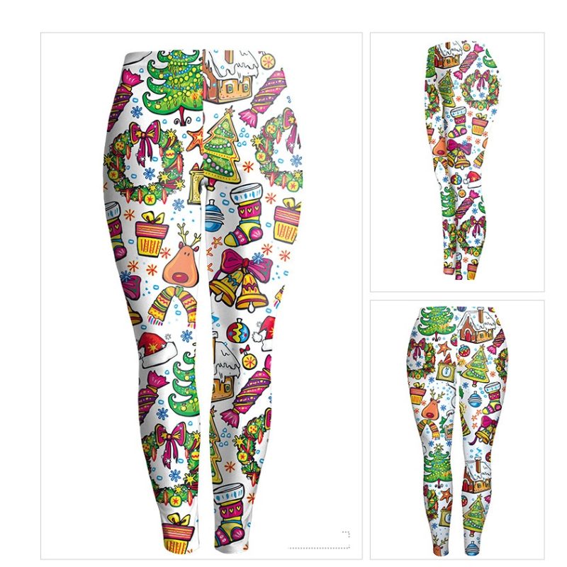 3D Limited Edition Christmas Leggings