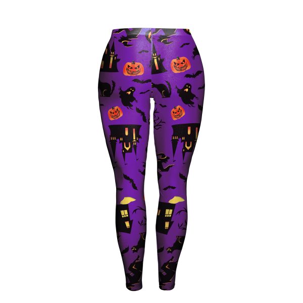 Creative pumpkin leggings - Image 2