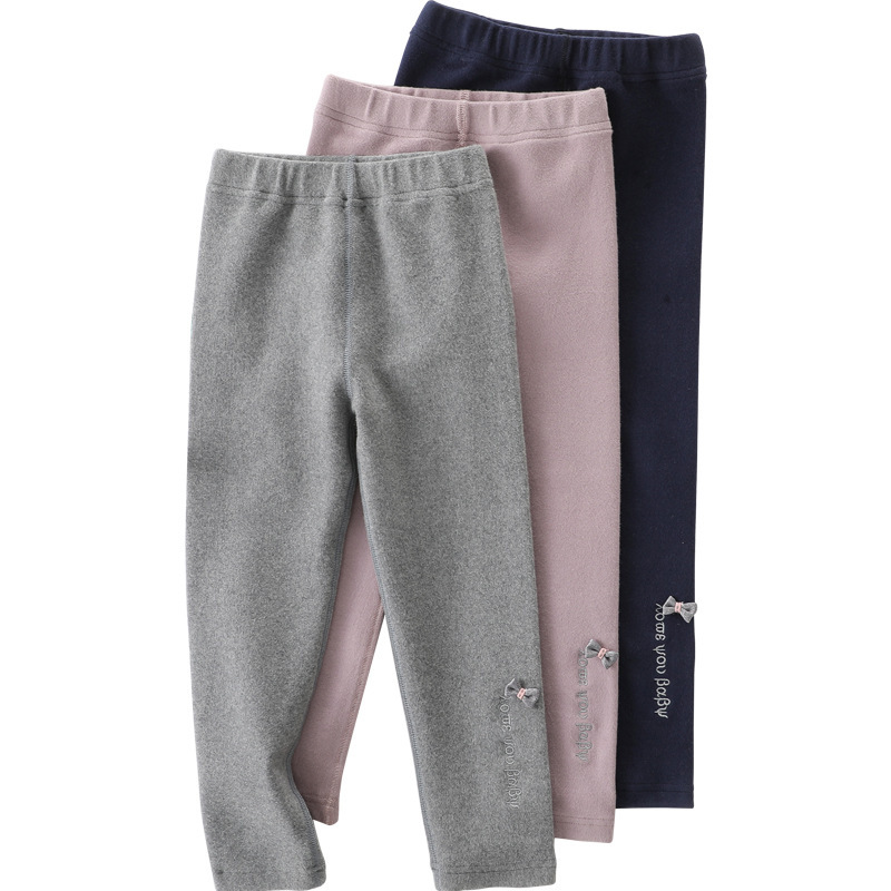 Girls’ Leggings In Cotton Outer Wear