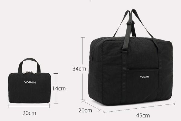 Wear-resistant Waterproof Storage Breathable Burden-free Folding Travel Bag - Image 6