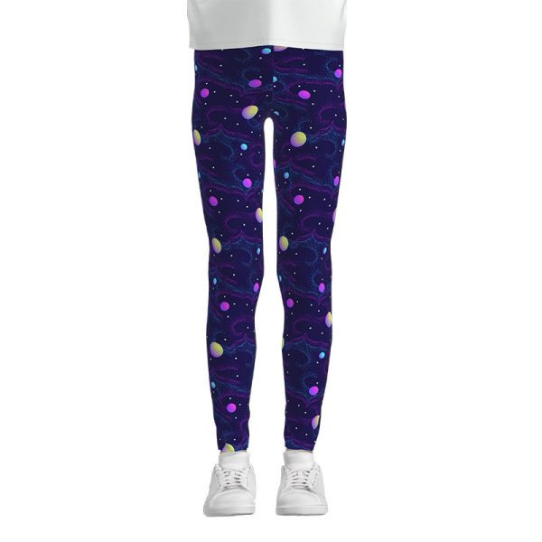 Digital Printing Leggings Girls Leggings Thin Stretch Pants - Image 6