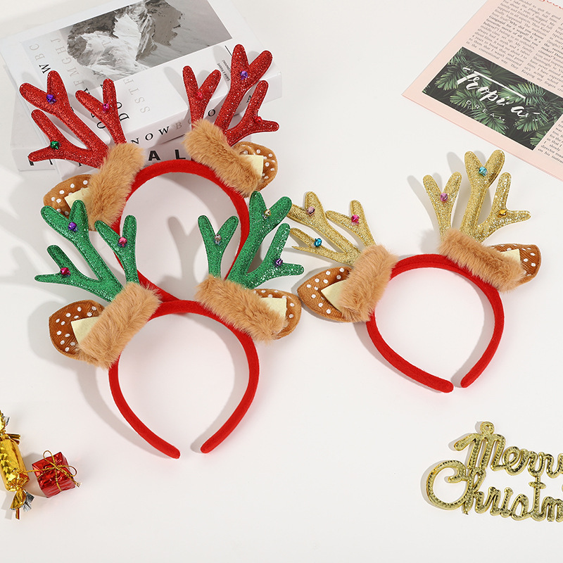 Christmas Festival Headband Accessories Elk Horn