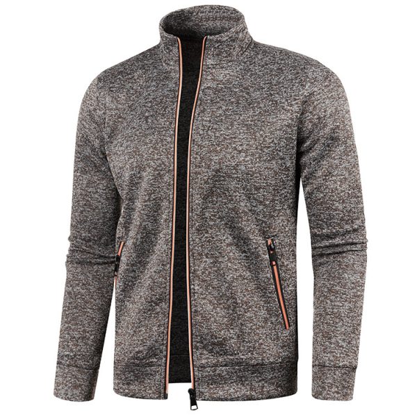 Mens Trendy Hoodie Large Size Coat - Image 3