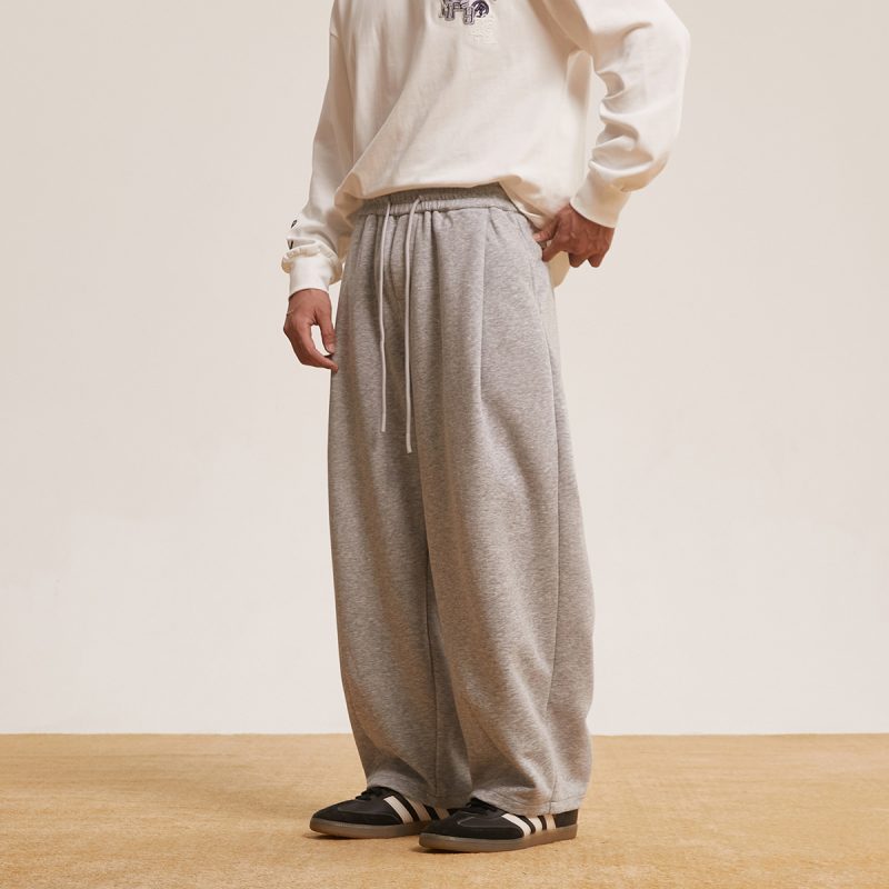 Loose Wide Leg Casual Trousers Men