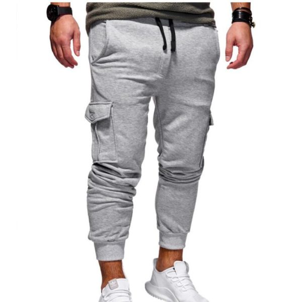 men sport jogger pants men sweatpants - Image 2