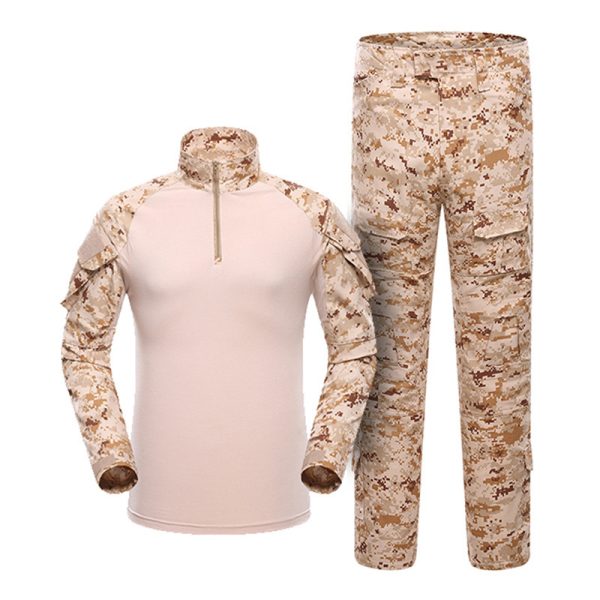 G2 Frog Suit Suit Men's Long-sleeved American Camouflage Outdoor Training Suit - Image 2