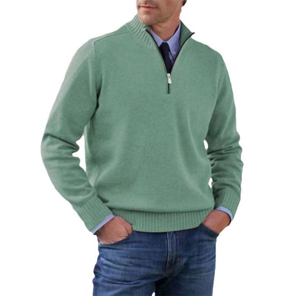 Men's Plus Size Knitwear Zipper - Image 8