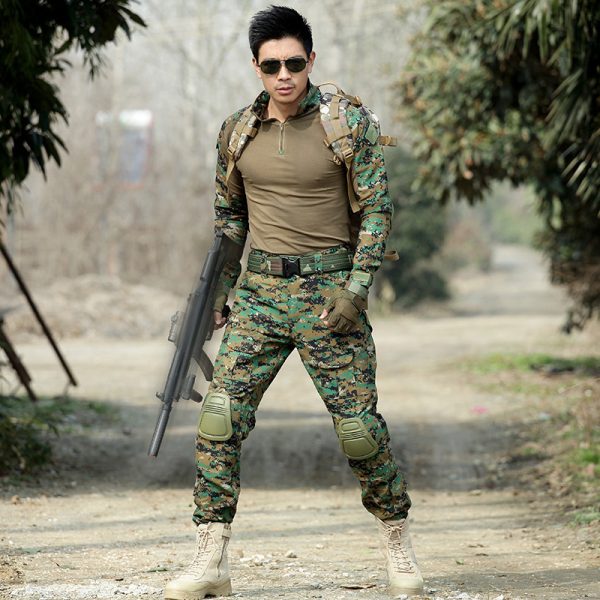 Outdoor Suit Tactical Frogman Suit CS Field Training Suit Combat Suit - Image 9