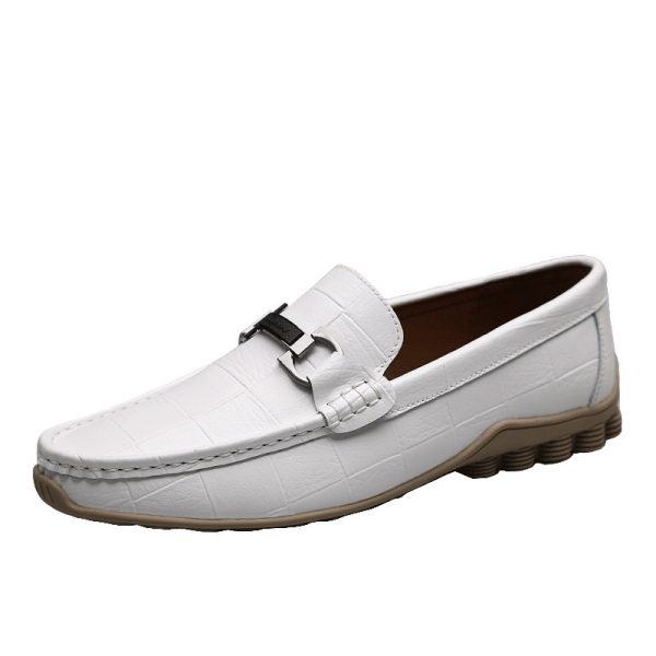 Newest Men Shoes Leather Genuine Casual Loafers Men - Image 7