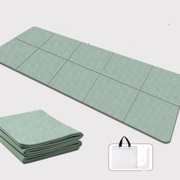 Folding Mat Foldable Yoga Mat Non-slip Outdoor Thickened Plus-sized Widened Dance Student Nap Mat - Image 10