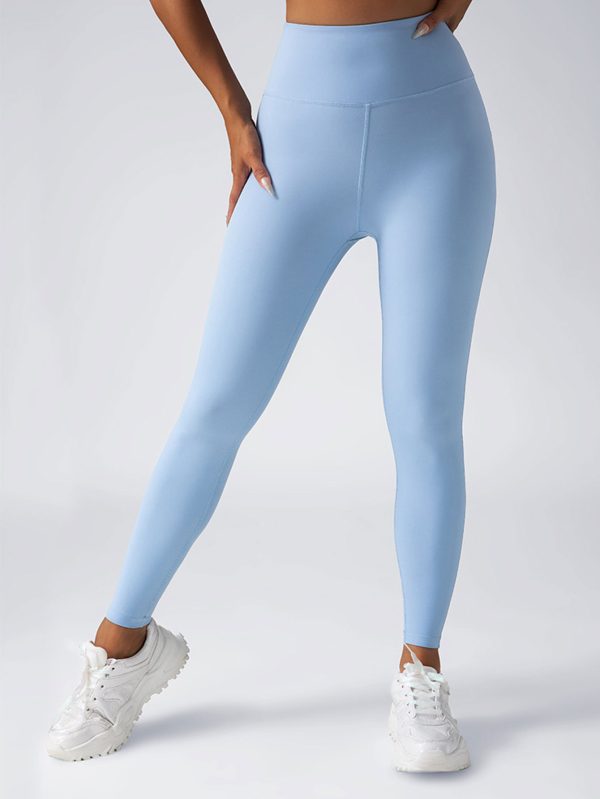 Leggings For Women With Pockets- High Waisted Tummy Control For Workout Running Capri Yoga Pants - Image 3