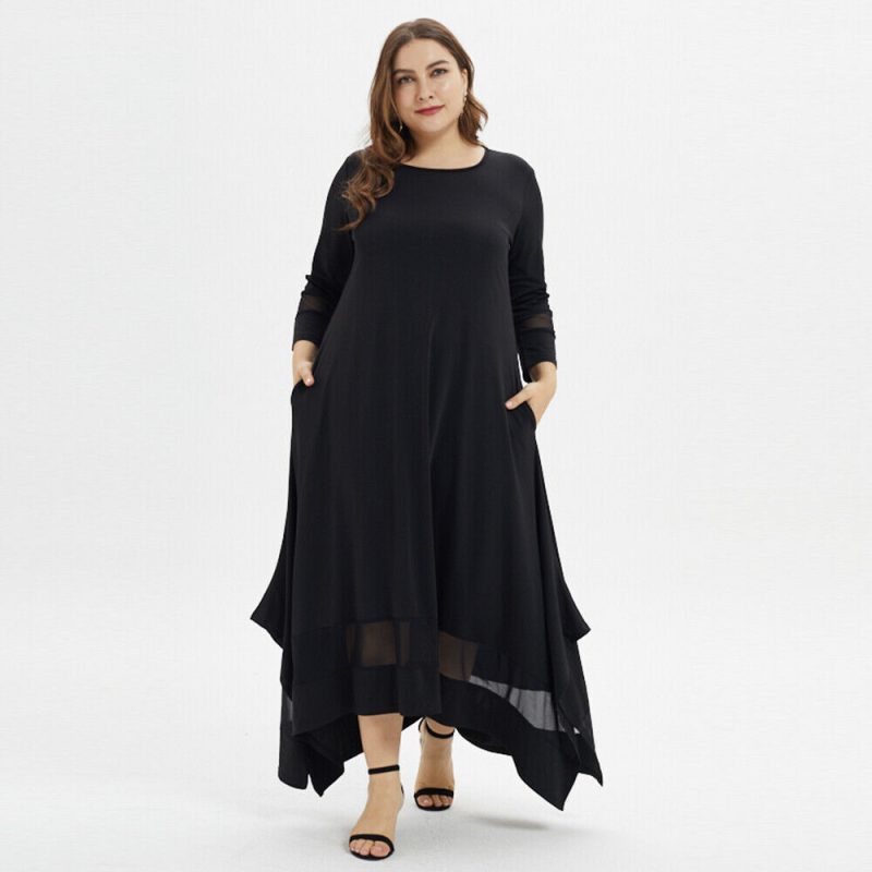 Plus size women’s net skirt